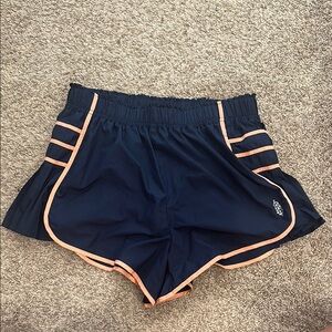 FP Movement by Free People Blue and Orange Athletic Shorts